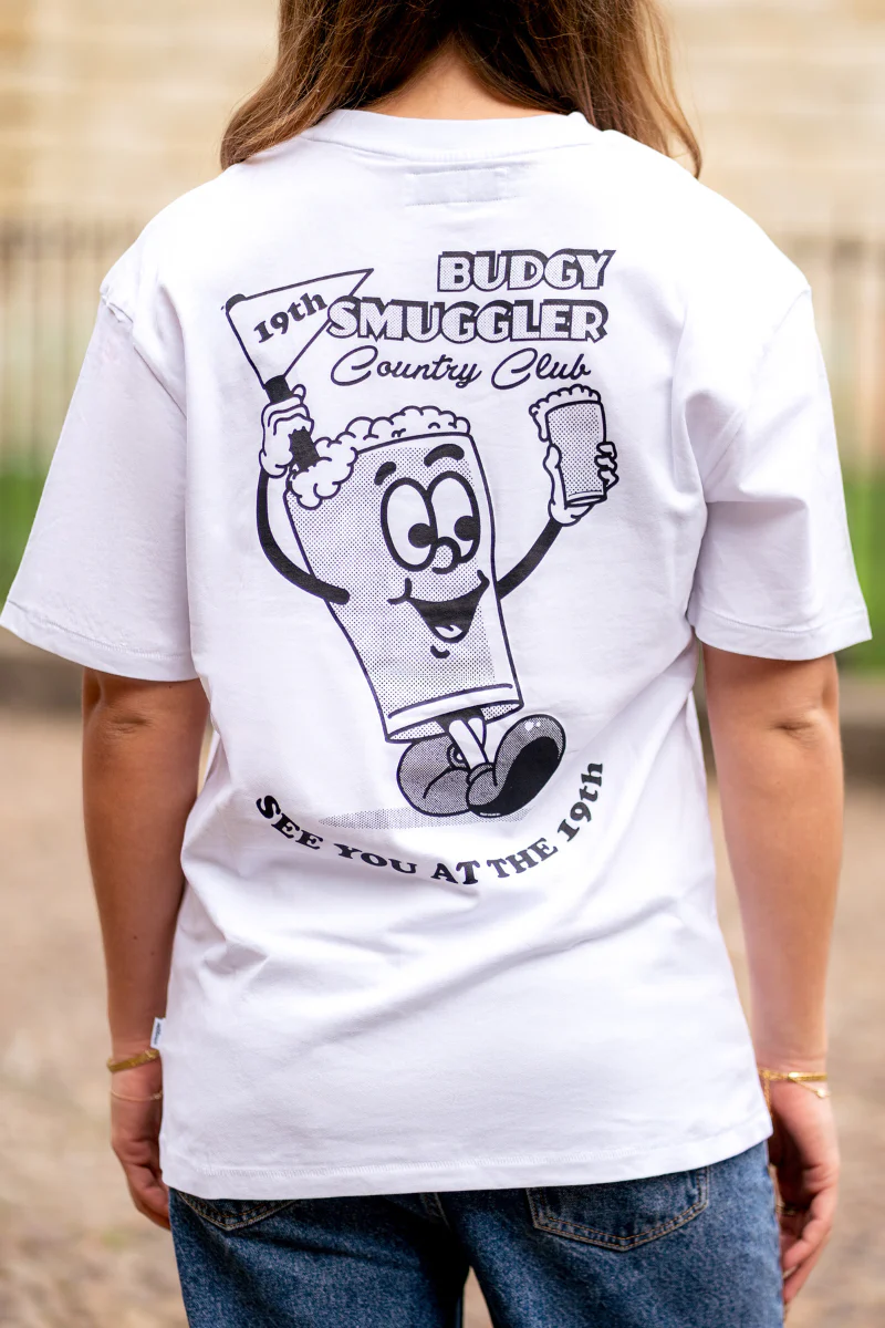 White Tee with Nineteenth Hole - Image 3